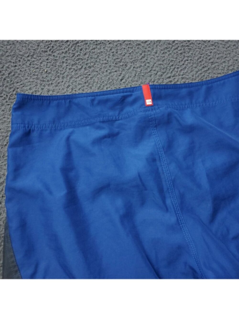VINTAGE 90s The North Face Swim Shorts Mens 36 x11 Board Zip Pocket  Blue Trunks - Picture 8 of 10